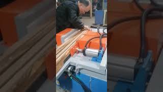 Wood Pallet Notcher Groove Machine single groove notcher machine  Lowering Cost [upl. by Nylzor]