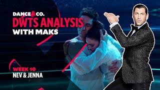 DWTS ANALYSIS Week 10  Nev Schulman amp Jenna Johnson [upl. by Thill]