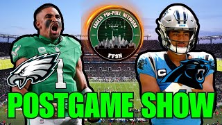 BIRDS WIN A NAILBITER IN PHILLY 🦅🔥Eagles vs Panthers Postgame Show I Reaction Grades amp More [upl. by Graniela540]