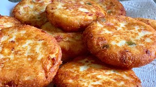 TORTITAS DE PAPA CON CHILEJAMONQUESO [upl. by Oremar521]