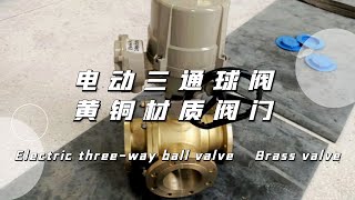 The Future of Fluid Control Electric Brass ThreeWay Ball Valves [upl. by Flavia]