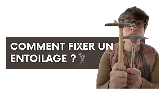 COMMENT FIXER UN ENTOILAGE AVEC DES SEMENCES DE 5MM [upl. by Eerdna]