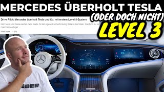 1 ZULASSUNG von AUTONOMES FAHREN LEVEL 3 🤯 IN USA aber stark eingeschränkt🙈  MERCEDESBENZ [upl. by Melda]