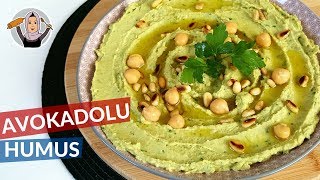 Avokadolu Humus Tarifi  Pratik Meze Nasıl Yapılır  Hatice Mazı ile Yemek Tarifleri [upl. by Eugatnom]