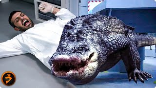 Mutated Gator snaps at scientists  LAKE PLACID VS ANACONDA  Robert Englund Corin Nemec [upl. by Leslie]