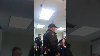 SHACKLED AND TREATED LIKE DANGEROUS FELON WHILE HAVING TASERS POINTED AT ME [upl. by Bolitho857]