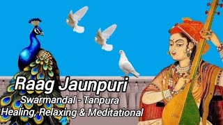 Raag Jaunpuri  Swarmandal  Tanpura  Healing Relaxing amp Meditational musicworldofindia [upl. by Eibrab929]