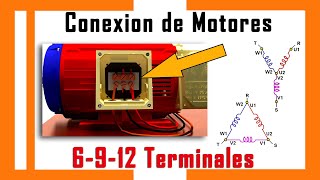 Conexiones de Motores Trifásicos 6 y 9 Terminales 🔥 Como Debes Conectar Cada Terminal ✔️ [upl. by Glaab816]