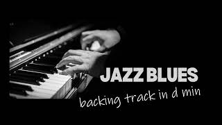 jazz blues backing track in d min [upl. by Eido]