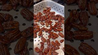 Chef’s secret to making the glossiest candied pecans [upl. by Lowson]