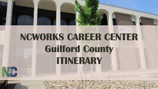 NCWorks Career Center Itinerary Greensboro [upl. by Hinkel787]