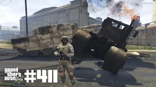 Der verrückte Millitärmann GTA 5 411 Let´s Play GTA 5 PS4 [upl. by Siari]