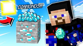 Finding UNLIMITED DIAMONDS In OneBlock  4 [upl. by Phipps355]