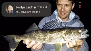 Walleye Fishing from Shore in MN 2022 Opener [upl. by Nwahsd]