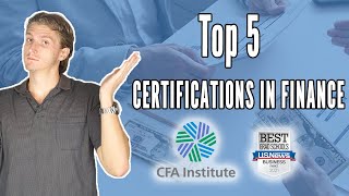 Top 5 Finance Certifications CFA MSF CAIA FRM CFP Career Paths Salary Cost and More [upl. by Cut]