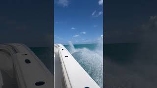 Cruising offshore with 900 HP in Florida Keys boating [upl. by Eatnoj406]