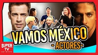 Idols coreanas reaccionan a actores mexicanos  Hola Corea [upl. by Ahsed295]