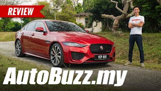 Jaguar XE P300 RDynamic facelift review  AutoBuzzmy [upl. by Euridice]