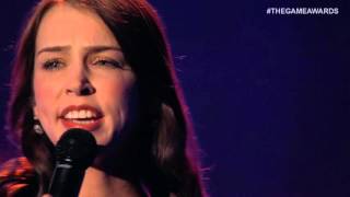 The Game Awards 2015  Stefanie Joosten wChoir performs quotQuiets Themequot [upl. by Ligetti]