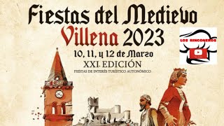 ⚔️⚔️ Mercado Medieval 2023Villena Alicante⚔️⚔️ [upl. by Taryn]