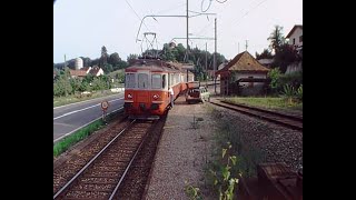 Van Wohlen naar FahrwangenMeisterschwanden in 1989 [upl. by Ramedlab]