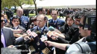 Cambio de mando en la Fuerza Aérea de Chile [upl. by Emina]