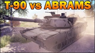 T90 vs ABRAMS  10 vs 10  Modern Tanks Battle  Call to Arms  Editor Scenario 10 [upl. by Alpers844]