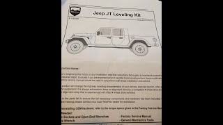 Teraflex 15 Leveling Kit Installation Jeep Gladiator ep 2 [upl. by Eihcir]