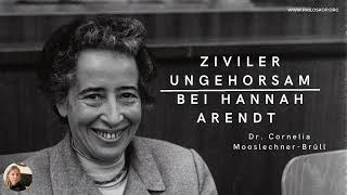 Hannah Arendt über den zivilen Ungehorsam [upl. by Arlina]