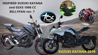 INSPIRED SUZUKI KATANA and GSXS 1000 CC  BELLYPAN ver 7 [upl. by Onahpets]