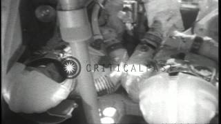 NASA astronauts Chaffee White Grissom die from flash fire at grounded space capHD Stock Footage [upl. by Abdulla]