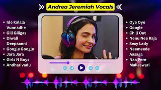 The Best of Andrea Jeremiah  Telugu Vocals [upl. by Mikihisa280]