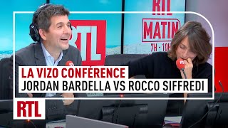 La Vizo Conférence  Jordan Bardella VS Rocco Siffredi [upl. by Ayatahs]