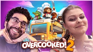 OVERCOOKED 2 WITH BATTINGTON  Overcooked 2 Lets Play  Ep 1 [upl. by Jeunesse]