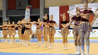 Mażoretki La Bella  Leśnica  formacja BATON senior Majorettes  Cieszyn 2023 [upl. by Nhabois]