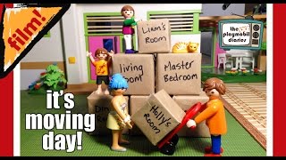 🍄Its moving day But Liam and Holly have HUGE FIGHT over their bedrooms 😡 The Playmobil Diaries [upl. by Fellner973]