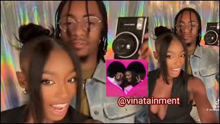 Awww Love Island USA S6 Winners Serena Page amp Kordell Beckham Moments Of Joy amp Laughter At An Event [upl. by Yroc673]