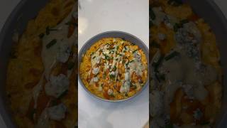 Buffalo Chicken Dip Recipe ✨😋🌶️🍗 recipe asmr food appetizer satisfying cooking fyp shorts [upl. by Assennev]