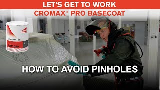 How to Prevent Pinholes [upl. by Olshausen265]