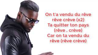 KeBlack  Vendeurs de Rêves  Lyrics Officiel [upl. by Annaor668]