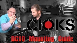 CIOKS  DC10 Mounting Guide under Pedaltrain boards [upl. by Surad692]