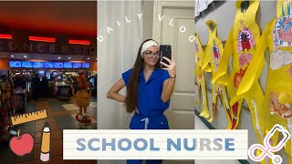 DAY IN THE LIFE OF A SCHOOL NURSE 🩺 [upl. by Regdirb]