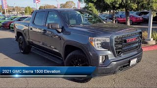 2021 GMC Sierra 1500 Elevation San Leandro Hayward Oakland San Ramon Alameda San Francisco [upl. by Gan]