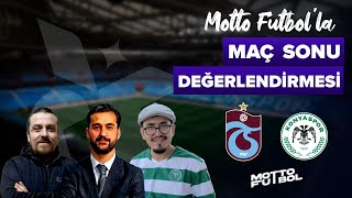 Trabzonspor  Konyaspor Maç Sonu Değerlendirmesi [upl. by Jar792]