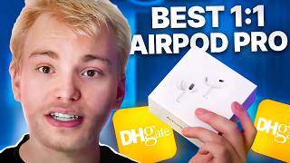 BEST AirPod Pros On DHgate For Reselling 2024 Review Free Vendor [upl. by Berneta]