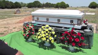 Doris Madeline Hutson graveside farewell [upl. by Cairistiona912]