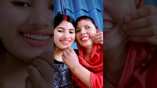 Ajambari Maya  Didi Baini 😍  Anita Khadka and Rita Khadka sisterslove viralshorts [upl. by Aisatsanna]