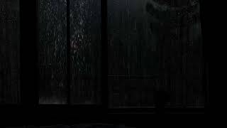 Thundering Outside 🌧️ Stress Relieving Soothing Rain Sounds in Cozy Window Ambience [upl. by Riabuz]