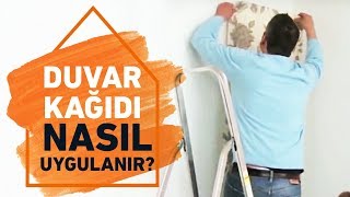 Duvar Kağıdı Duvara Nasıl Yapıştırılır  Koçtaş ile Kendin Yap [upl. by Kaylee720]