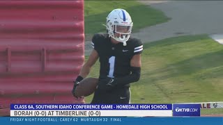 Highlights Timberline takes down Borah 2422 in 6A SIC thriller [upl. by Anitnegra]